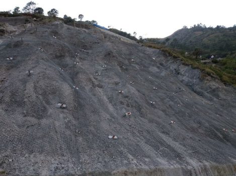 High Tensile Wire Mesh with Self Drill Anchor