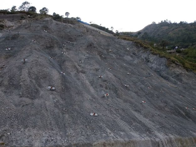 High Tensile Wire Mesh with Self Drill Anchor