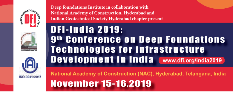 Conference on Deep Foundation Technologies for infrastructure development in India