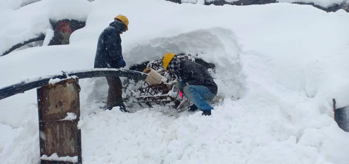 Installation of Cable Anchor